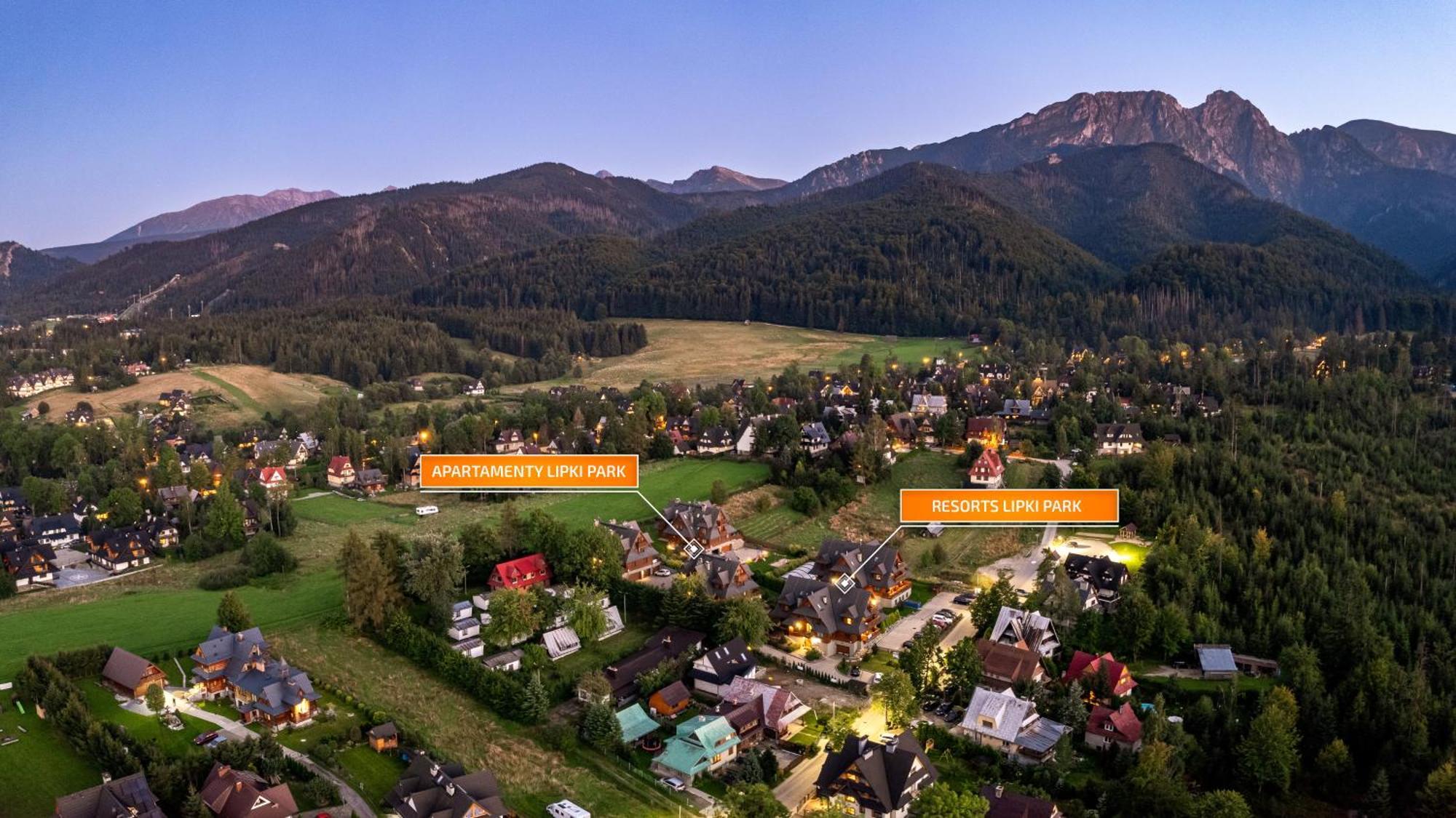 Apartamenty Sun & Snow Resorts Lipki Park Z Sauna Zakopane Esterno foto