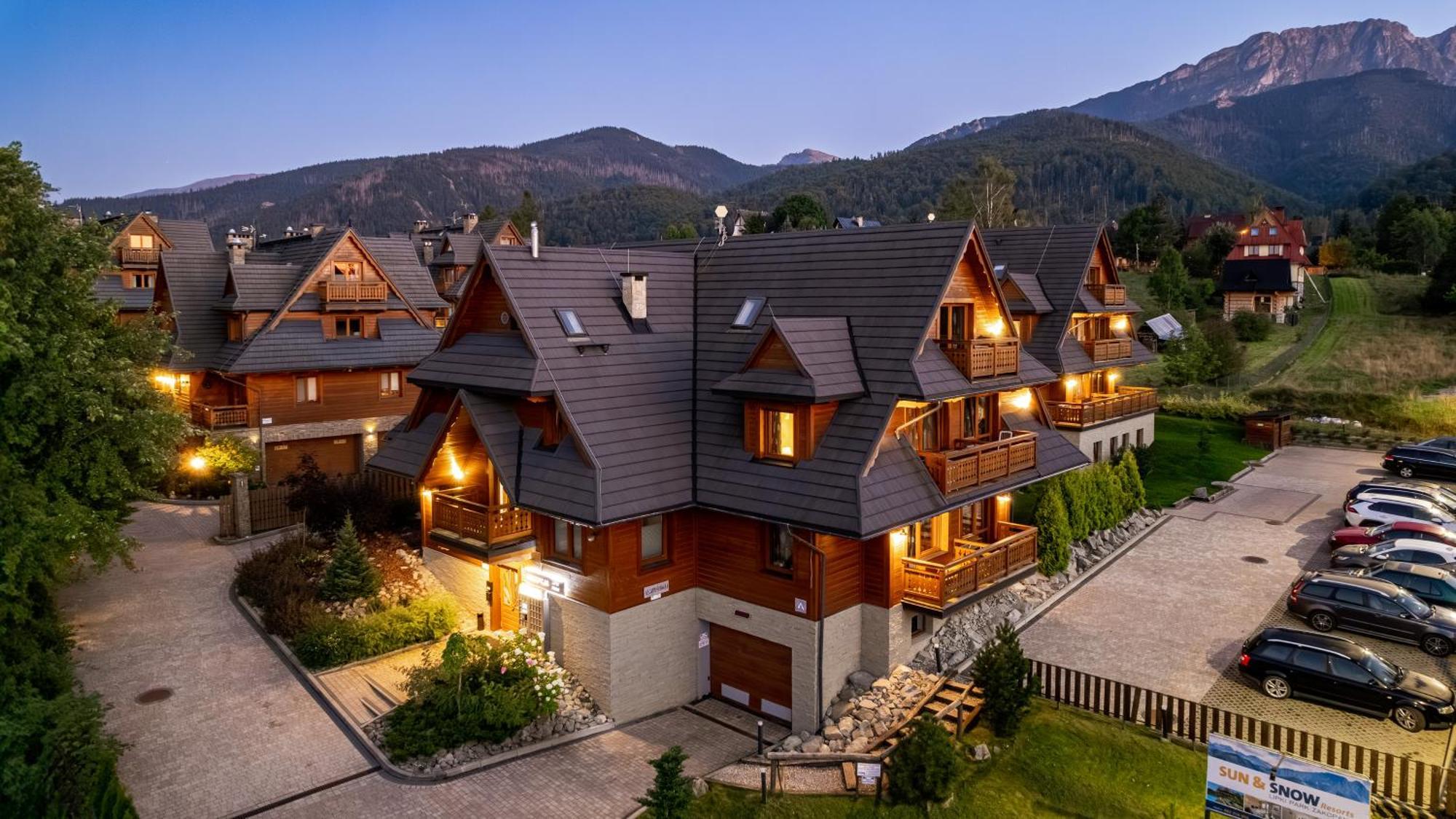 Apartamenty Sun & Snow Resorts Lipki Park Z Sauna Zakopane Esterno foto